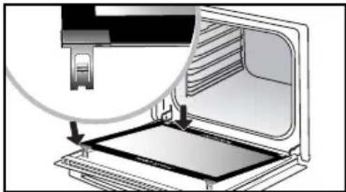 DE DIETRICH DFP8363BB - NETTOYAGE DES VITRES DE LA PORTE - 2