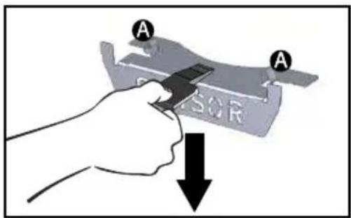 DE DIETRICH DFP8363BB - DEMONTERING OG MONTERING AV «SENSOR» -PLATEN " - 1