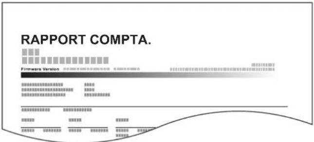OLIVETTI d-Copia 5002MF - Imprimer rapport/liste - 3