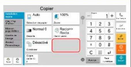 OLIVETTI d-Copia 5002MF - Normal Grisée Masquée - 3