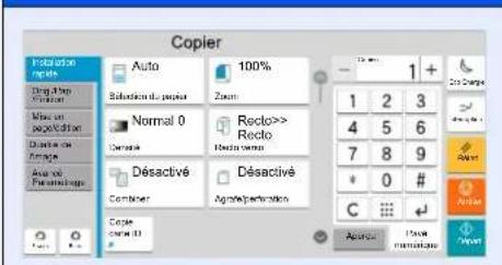 OLIVETTI d-Copia 5002MF - Normal Grisée Masquée - 1