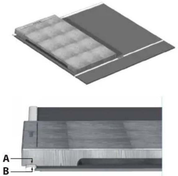 DE DIETRICH DPI7686BP - Installeratillbehör:: - 1