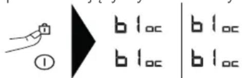 DE DIETRICH DPI7686BP - Blokowanie - 1