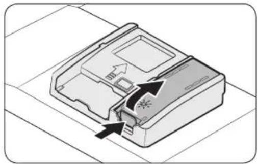 SAMSUNG DW60BG730B00ET - Napełnianie zbiornika nabłyszczacza - 1