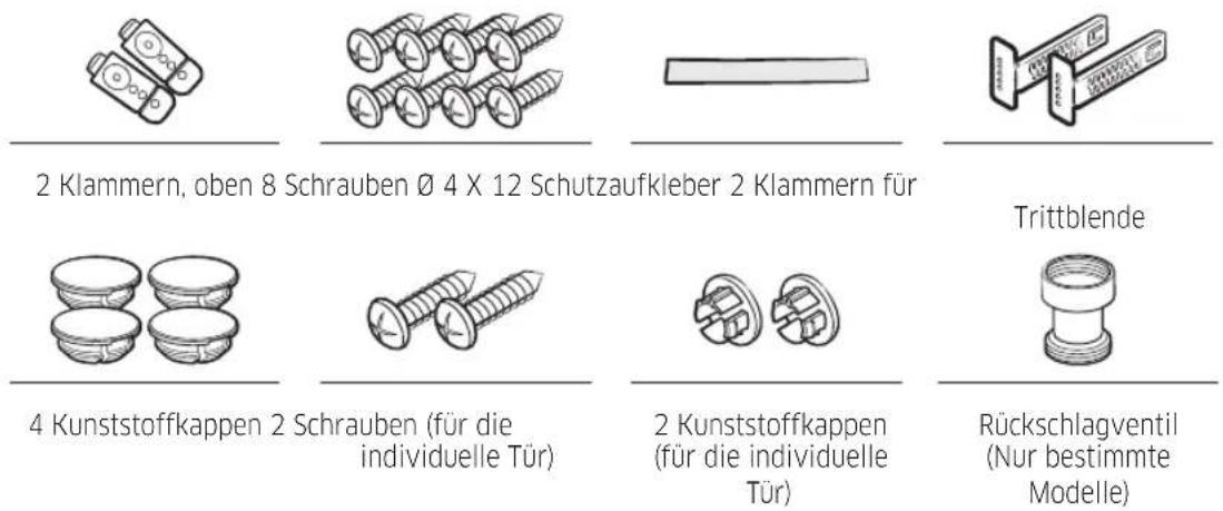 SAMSUNG DW60BG730B00ET - Aufstellen des Geräts - 25