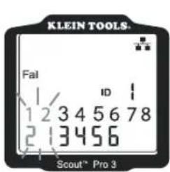 KLEIN TOOLS Fal ID 1 2 3 4 5 6 7 8 2 3 4 5 6 Scout® Pro 3