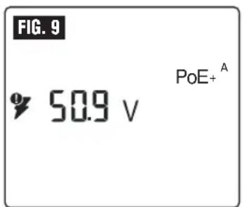 FIG. 9 50.9 V PoE+ A