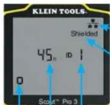 Klein Tools VDV Scout Pro 3 - MESSUNG DER LÄNGE – SPRACH- ODER DATENKABEL: - 1