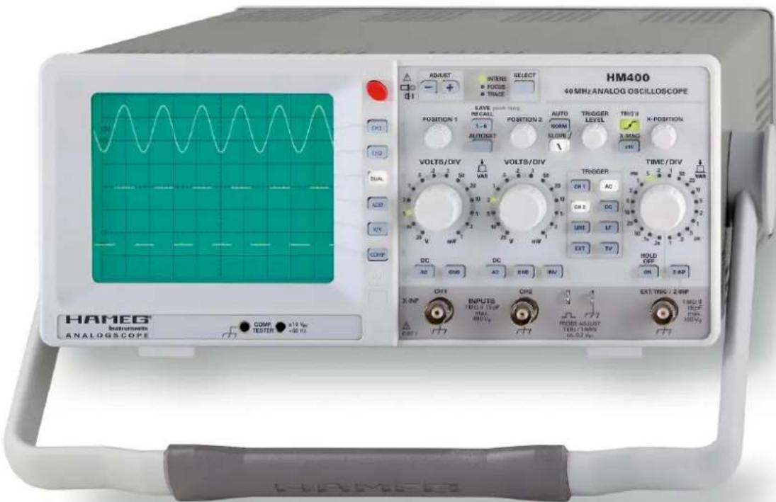 HAMEG HM400 - Function of the controls 38 - 1