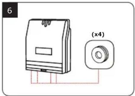 CDVI Galeo BT - 2] BEFESTIGUNG - 6