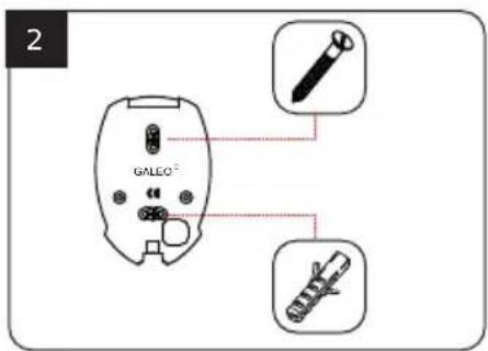 CDVI Galeo BT - 2] BEFESTIGUNG - 2