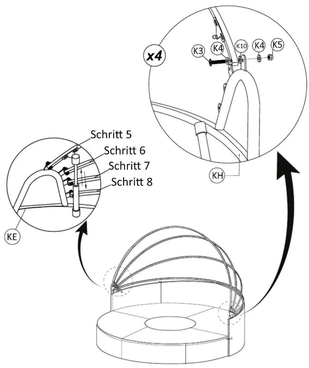 Casaria Deuba - Schritt 9 - 2