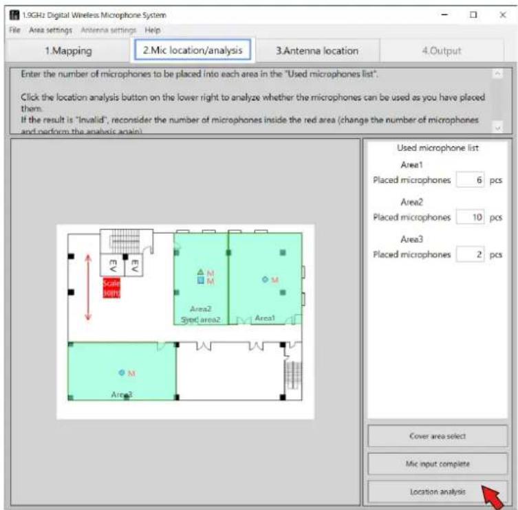 PANASONIC WX-SA250 - Execute installation analysis. - 1