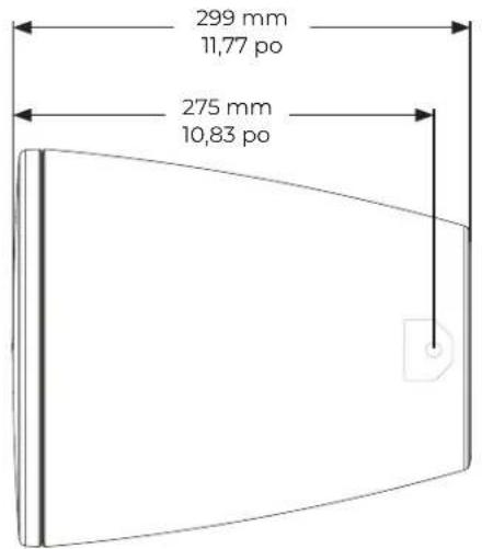 BOSE DesignMax DM5P - Dimensions du produit - 2
