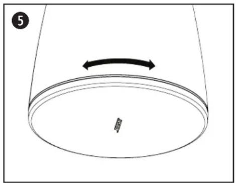 BOSE DesignMax DM5P - Mounting the Loudspeaker - 6