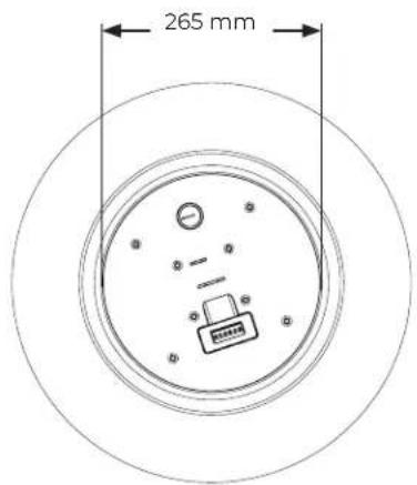 BOSE DesignMax DM10P-SUB - Afmetingen van het product - 3