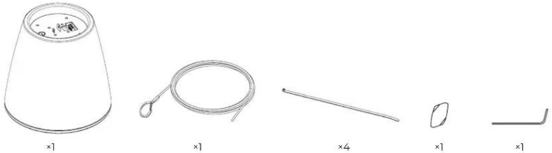 BOSE DesignMax DM10P-SUB - Cable-specific Warnings: - 1
