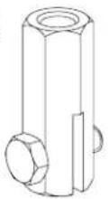 BOSE DesignMax DM10P-SUB - Installationsoptionen und Montagezubehör - 1