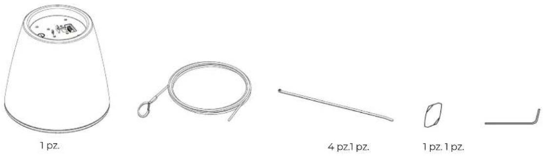 BOSE DesignMax DM10P-SUB - Contenuto della confezione - 1