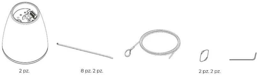 BOSE DesignMax DM3P - Contenuto della confezione - 1