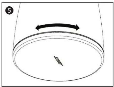 BOSE DesignMax DM3P - Montaje del altavoz - 5