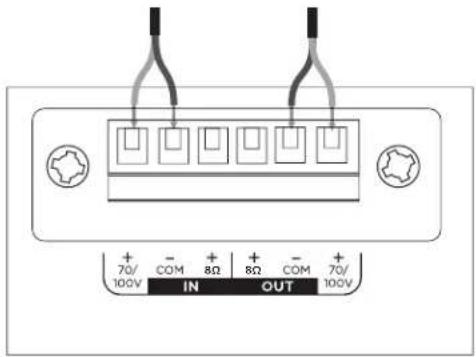 BOSE DesignMax DM3P - Schemi di collegamento - 1