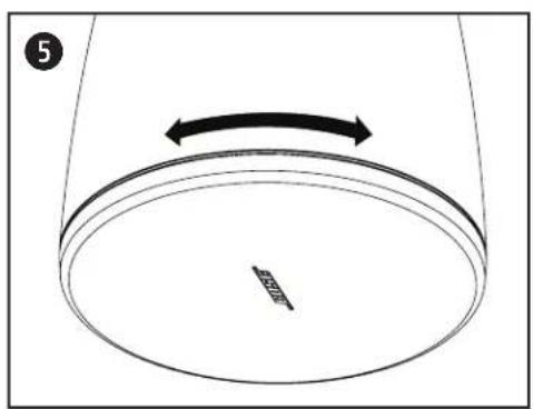BOSE DesignMax DM3P - スピーカーの取り付け - 5