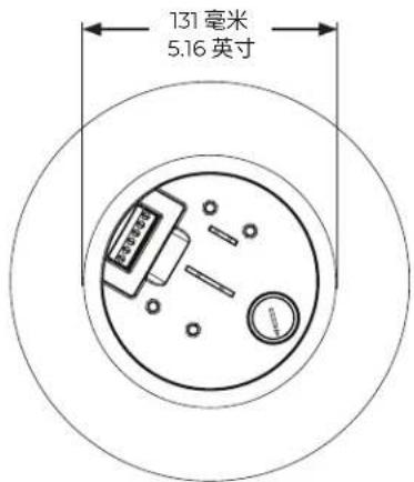 BOSE DesignMax DM3P - 产品尺寸 - 3
