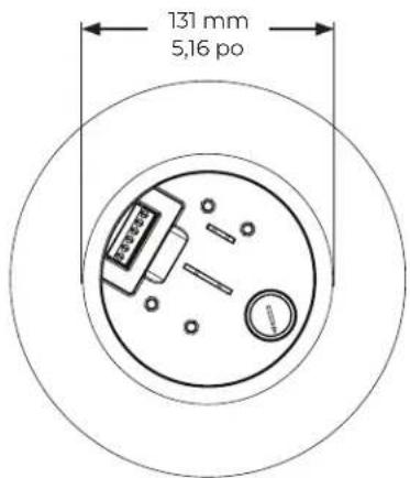BOSE DesignMax DM3P - Dimensions du produit - 3