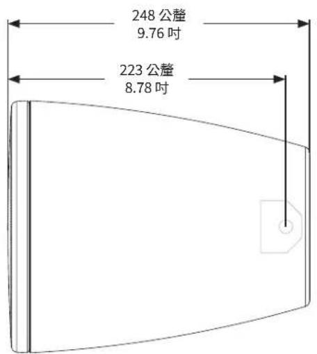 BOSE DesignMax DM3P - 產品尺寸 - 2