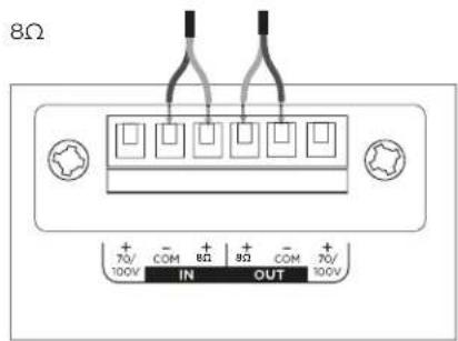 BOSE DesignMax DM6PE - Schematy połączeń - 2