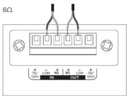 BOSE DesignMax DM6PE - Connection Diagrams - 2