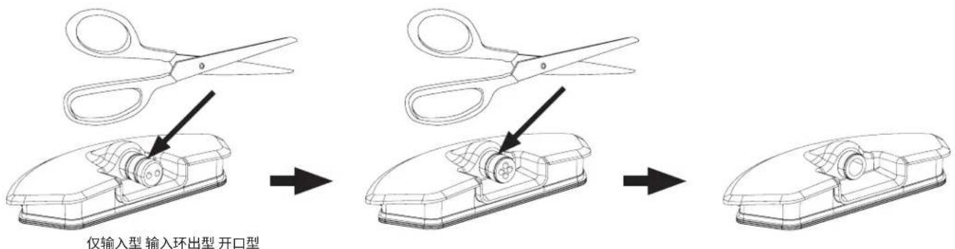 BOSE DesignMax DM6PE - 准备输入罩 - 1