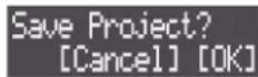 ROLAND Verselab MV-1 - Enregistrement d'un projet - 2