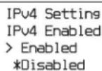 SONY ODS-L100E - Configurazione dell'indirizzo IPv4 - 6