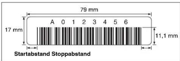 SONY ODS-L100E - Barcode-Etiketten - 1