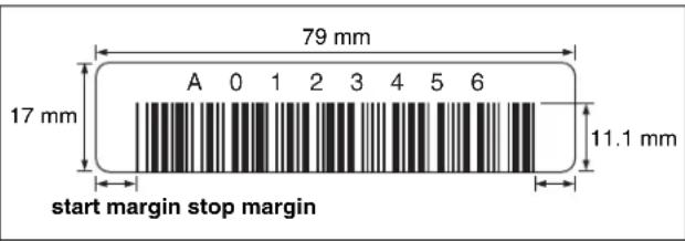 SONY ODS-L100E - Barcode Labels - 1