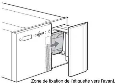 SONY ODS-L30M - Importation et exportation d'une cartouche - 1