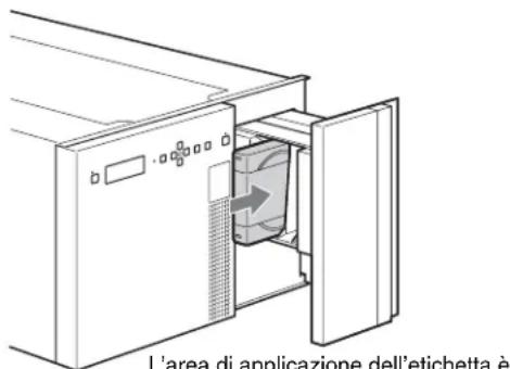 SONY ODS-L30M - Importazione ed esportazione di una cartuccia - 1