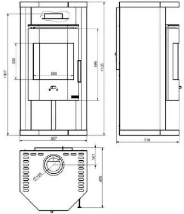 Wamsler Linz - Plans avec les dimensions - 10