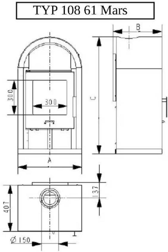 Wamsler Linz - Disegni dimensionali e dati - 2