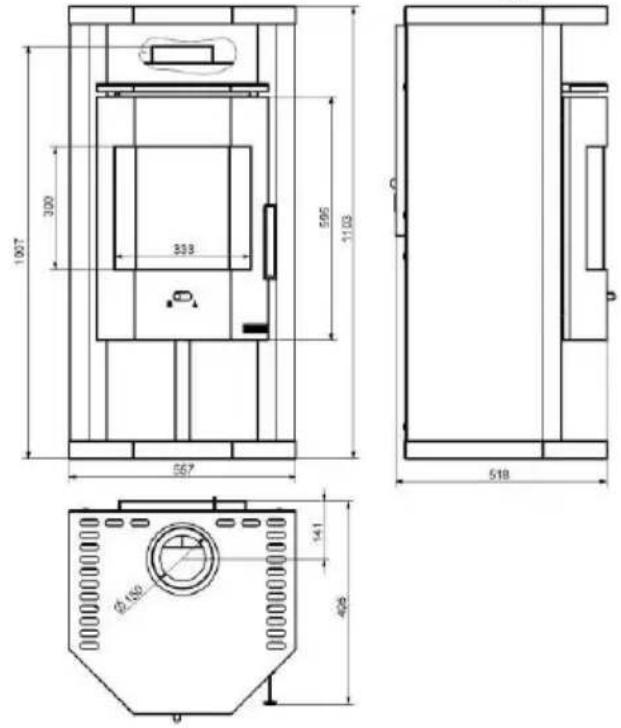 Wamsler Linz - Disegni dimensionali e dati - 6