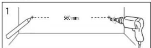 1 560 mm