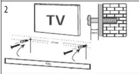 2 TV 30 cm 10 cm