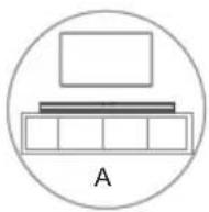 SHARP TH-SBW182 - Plaatsing en montage - 1
