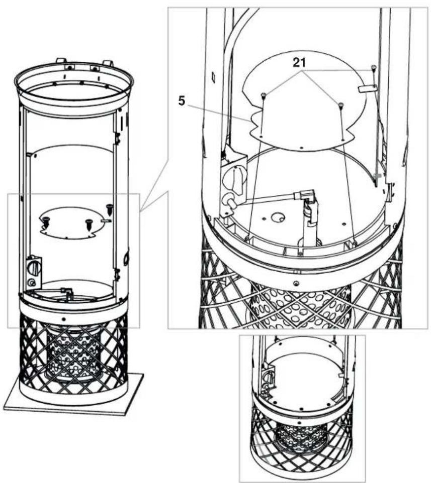 Enders Polo 2.0 - JEDNOTLIVÉ MONTÁŽNÍ KROKY/AUFBAUSCHRITTE/ LES DIFFÉRENTES ÉTAPES DU MONTAGE/CONSTRUCTION STEPS/KORACI SASTAVLJANJA - 24