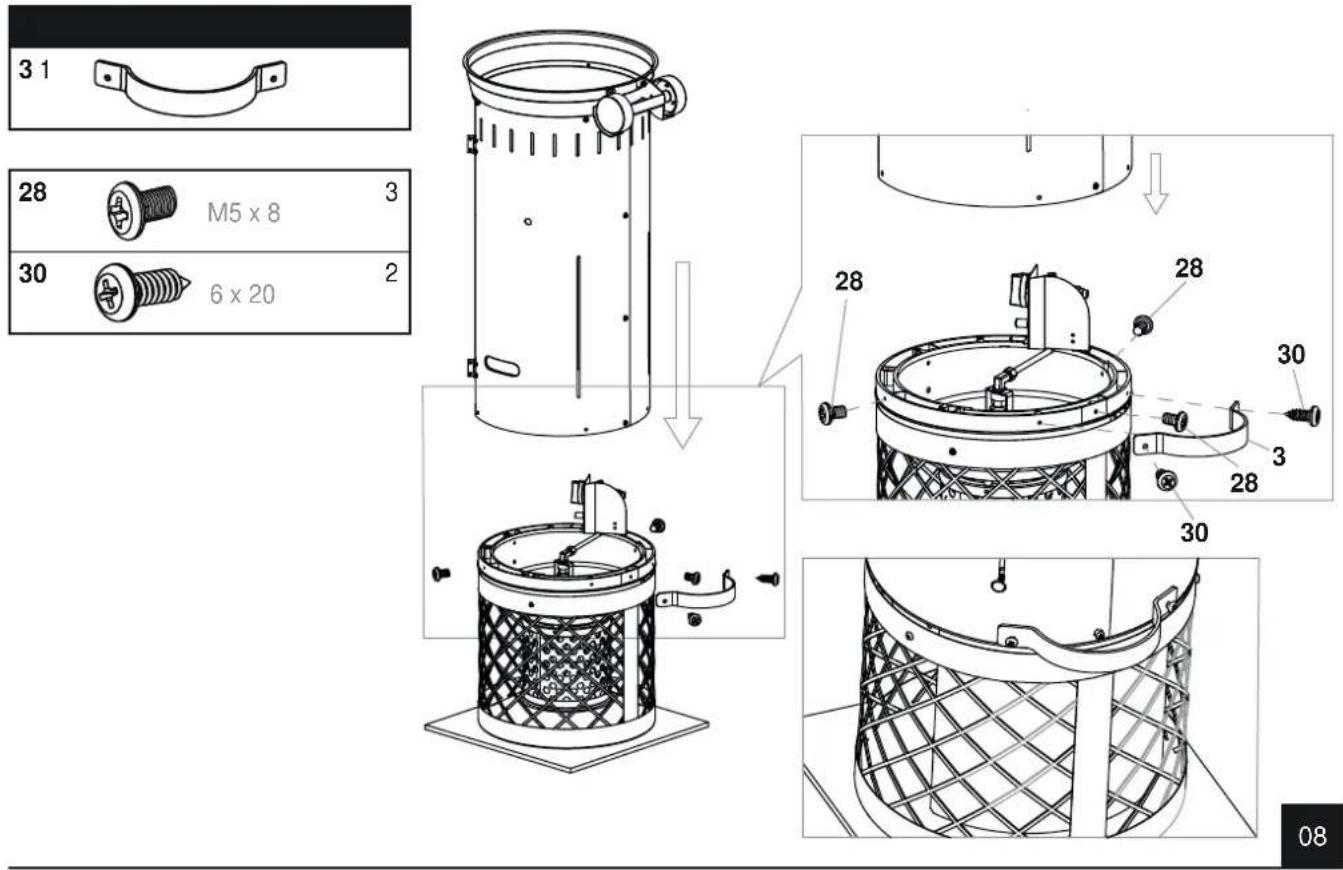 Enders Polo 2.0 - JEDNOTLIVÉ MONTÁŽNÍ KROKY/AUFBAUSCHRITTE/ LES DIFFÉRENTES ÉTAPES DU MONTAGE/CONSTRUCTION STEPS/KORACI SASTAVLJANJA - 19