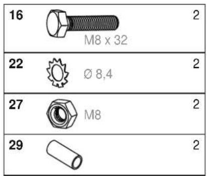 Enders Polo 2.0 - JEDNOTLIVÉ MONTÁŽNÍ KROKY/AUFBAUSCHRITTE/ LES DIFFÉRENTES ÉTAPES DU MONTAGE/CONSTRUCTION STEPS/KORACI SASTAVLJANJA - 5