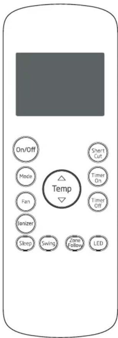 BEKO BA310AC - Specificațiile pentru telecomandă - 1