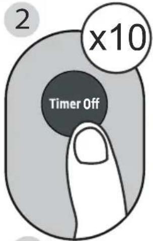 2 x10 Timer Off